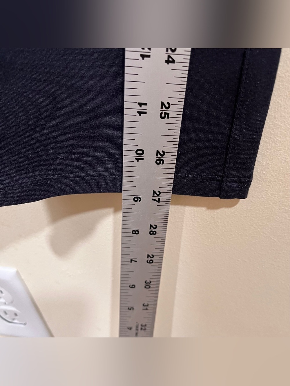 NWT Quince Slim Cropped Twill Navy small petite Ultra Stretch Ponte Straight Leg - Picture 4 of 10